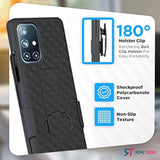 Slim Heavy Duty Rugged Cover with Kickstand Compatible with OnePlus 9 Pro