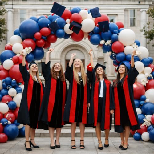 Red White and Blue Balloon Arch Kit,Patriotic Balloon Arch Kit