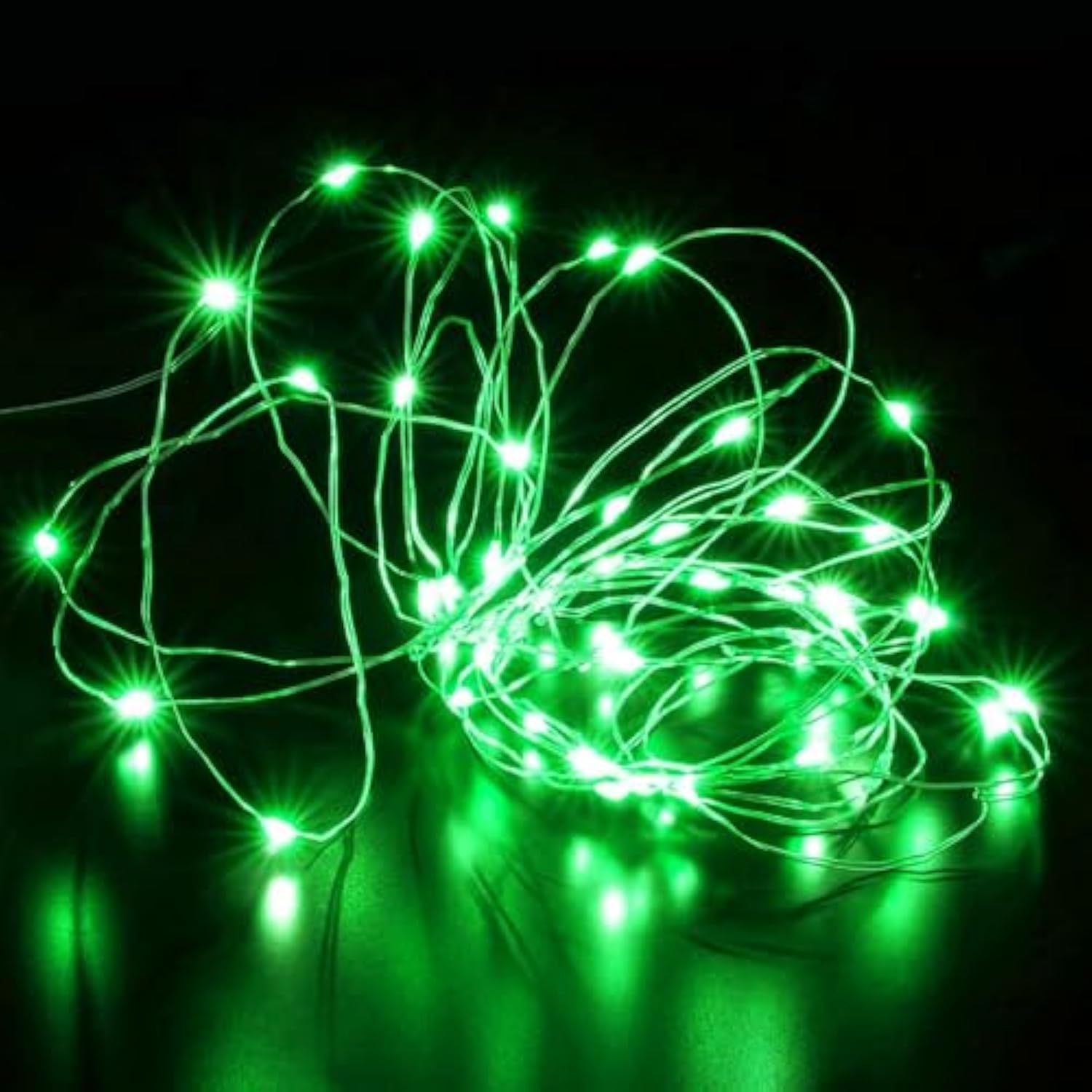 Led Fairy Lights 3 Modes Battery Operated String Lights Waterproof Silver Wire 7 Feet Firefly Starry Moon Mason Jar Ligh