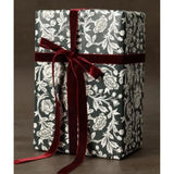 Burgundy Velvet Ribbon 5/8'' 25 Yards For Christmas Tree, Gift Wrapping, Flower Bouquet, Wreath Decorations, Bow Making