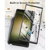 Samsung Galaxy S23 Ultra Case with Built-in Screen Protector and Kickstand