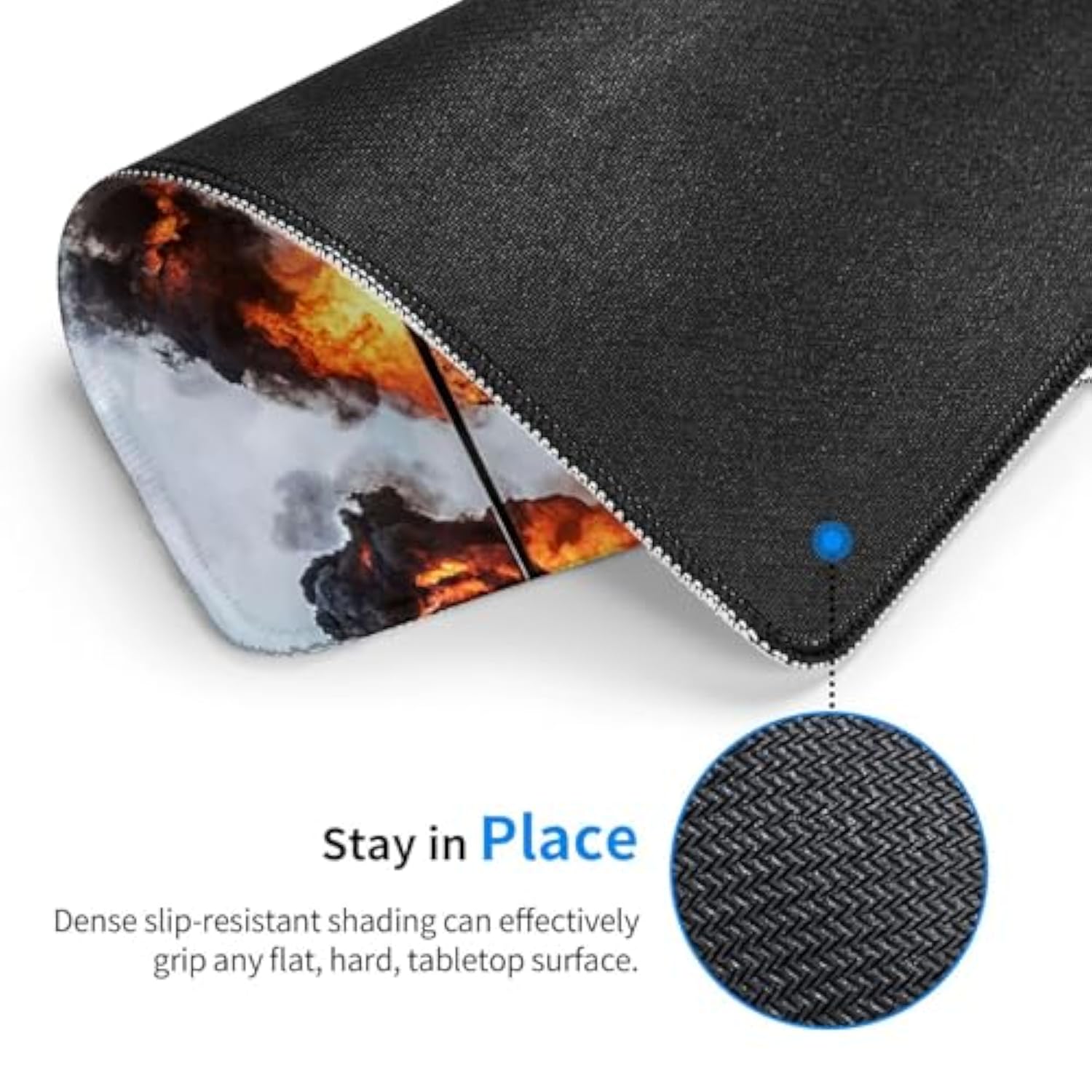Mouse Pad Helicopter Aircraft Plane Mouse Pads For Desk Non-Slip Rubber Base Square Gaming Mousepad Mat For Computer Home Office