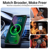 Magnetic For Iphone 14 Pro Case [Compatible With Magsafe] [Strong Magnetic] [10Ft Military Grade Protective] Translucent Matte Slim Case For Iphone 14 Pro Phone Case (6.1"), Black