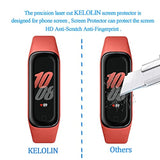 Screen Protector For Samsung Galaxy Fit 2, Easy To Install [3 Pack] 3D Curved Edge Anti-Scratch Hd Ultra Shatterproof Flexible Protector Compatible With Samsung Galaxy Fit 2