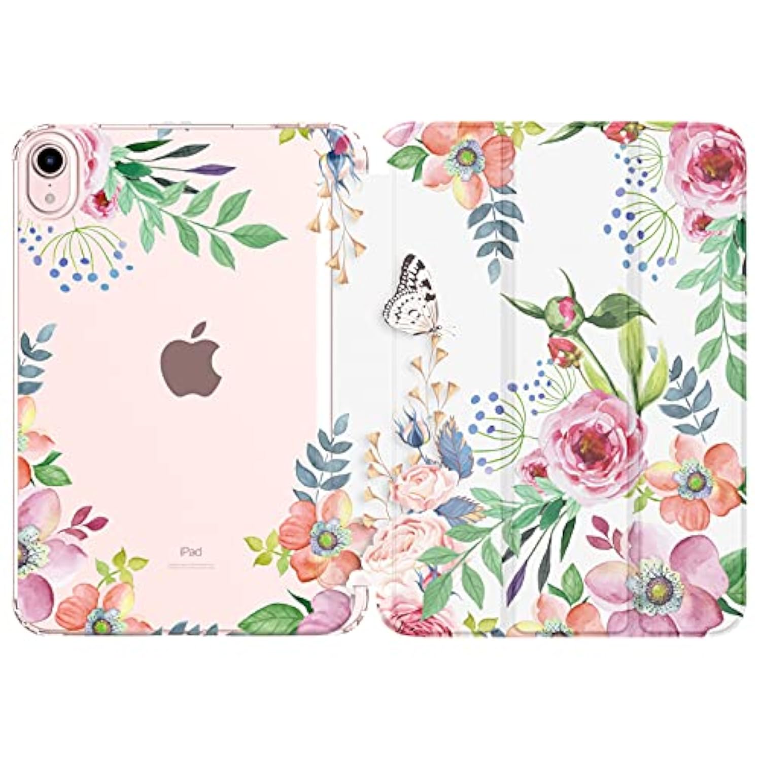MoKo Case Fit New iPad Mini 6 2021 (6th Generation 8.3 inch), Soft TPU Translu
