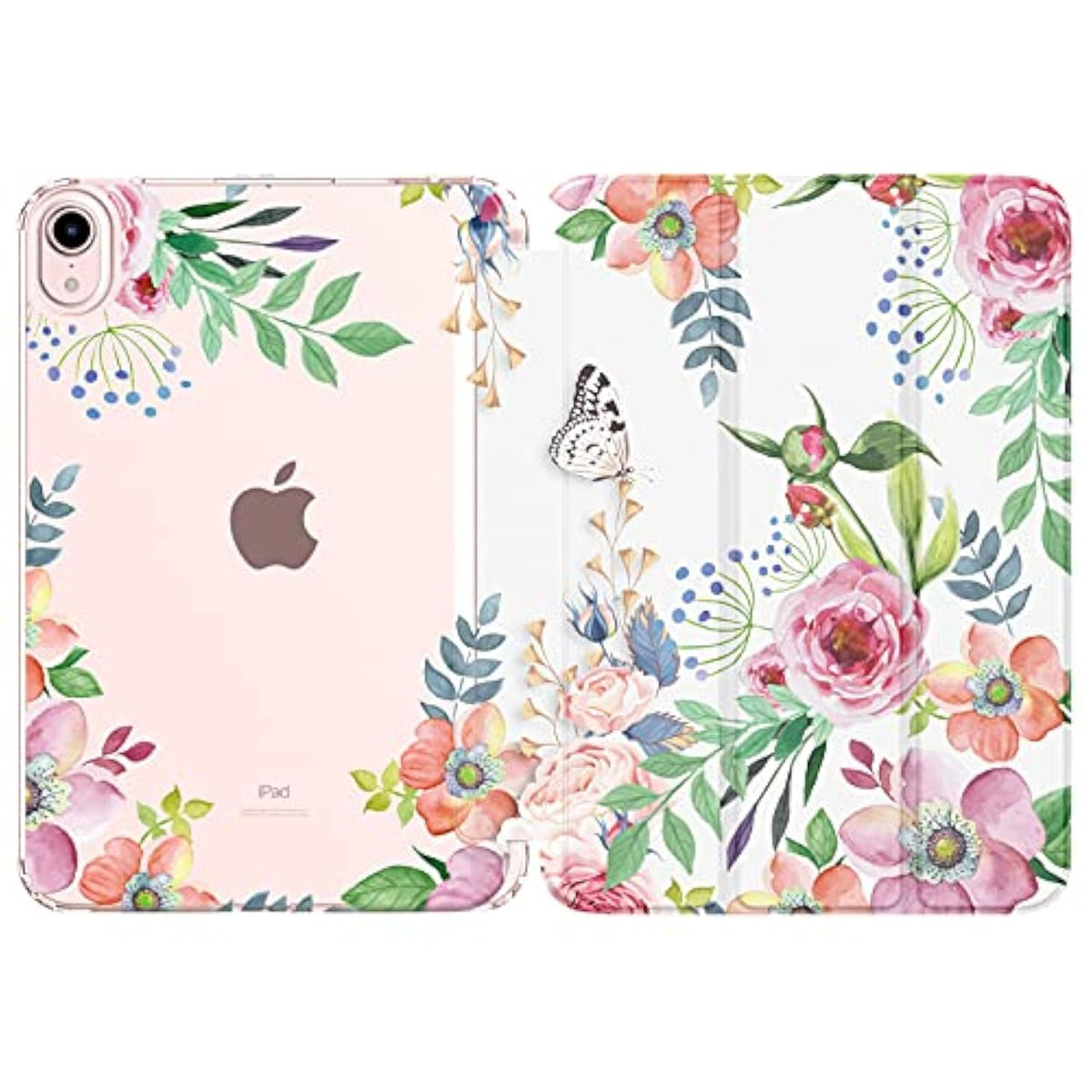 MoKo Case Fit New iPad Mini 6 2021 (6th Generation 8.3 inch), Soft TPU Translu