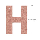 Rose Gold 13th Birthday Banner – Glitter "Happy 13" Party Decoration for Boys & Girls Celebrations