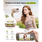 For Iphone 16 Pro Max Case For Women Girls, [Compatible With Magsafe][Built-In Glass Screen Protector And Camera Protection] Cute Wave Clear Full Body Phone Case For Iphone 16 Pro Max 6.9",Brown