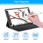 Stylus Pen For Apple Ipad Pencil - Ipad Pen 10Th 9Th 8Th 7Th 6Th Gen Palm Rejection For Apple Pencil 2Nd Generation Compatible 2018-2024 Ipad Mini 6Th 5Th Air 5Th 4Th 3Rd Ipad Pro 11-12.9 Inch