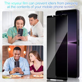 3 Pack Privacy Screen Protector For Sony Xperia 1 ?/ Sony Xperia 1?[Anti-Spy Tempered Glass], Ultra Hd, Anti-Scratch, Bubble-Free, Easy Install 9H Protective Glass For Xperia 1 ?/ Xperia 1?