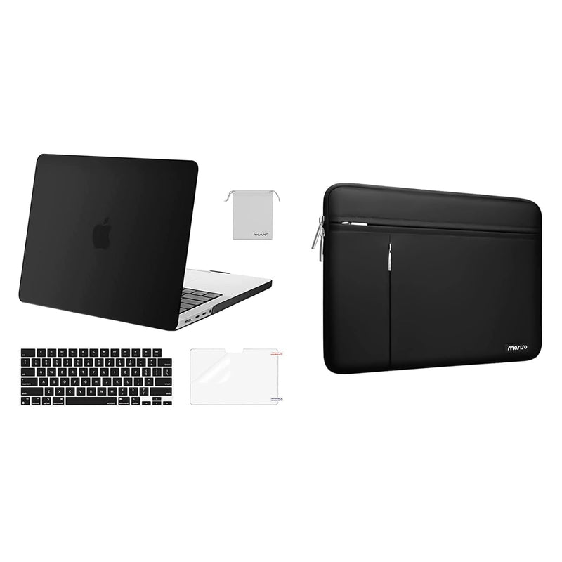 MOSISO Compatible with MacBook Pro 14 inch Case 2021 Release A2442 M1, Polyest