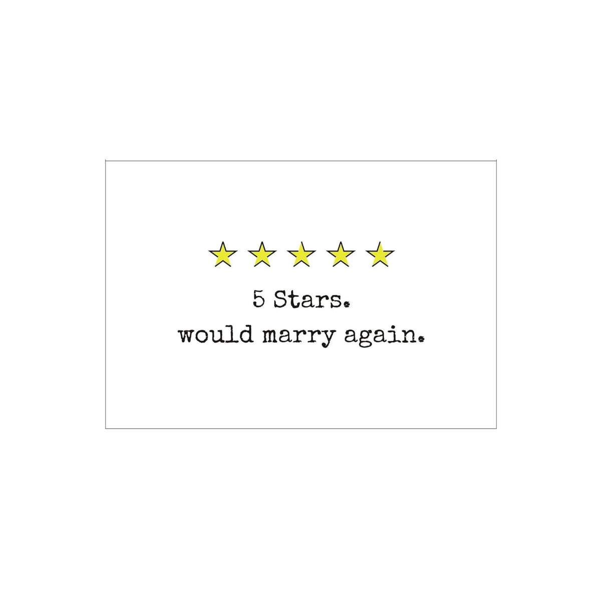 Valentines Day Cards, Anniversary Card, I Love You Card, Funny Birthday Cards For Men Husband Boyfriend, 5.2" X 7.5", Five Stars