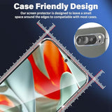 [3+3 Pack] For Google Pixel 9 Pro Screen Protector, 9H Tempered Glass, Ultrasonic Fingerprint Unlock, Case Friendly Hd Clear For Google Pixel 9 Pro Tempered Glass Screen Protector 5G