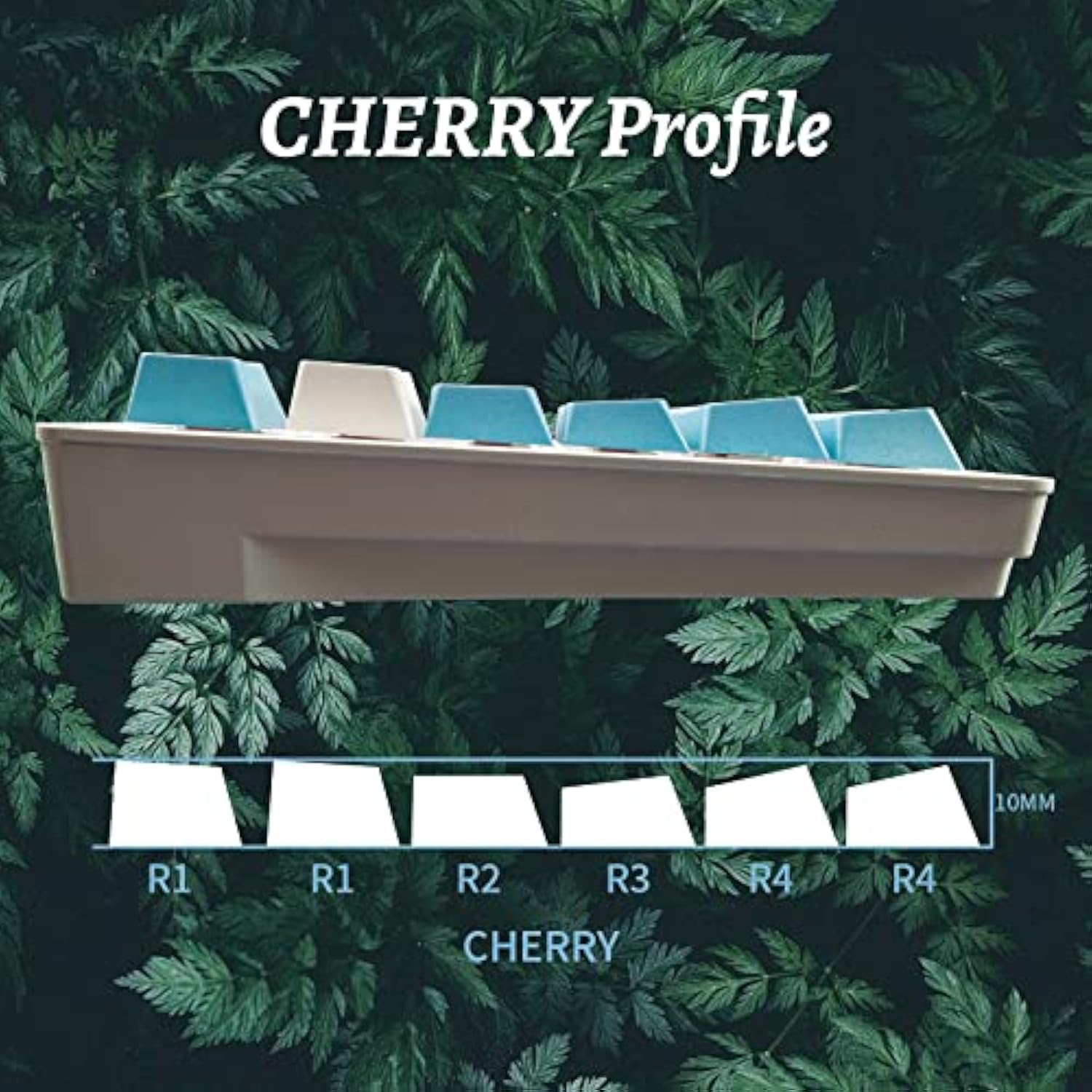 Keycaps, Pbt Keycap,Dye-Sublimation Custom Keycaps Cherry Profile 104 Key Set