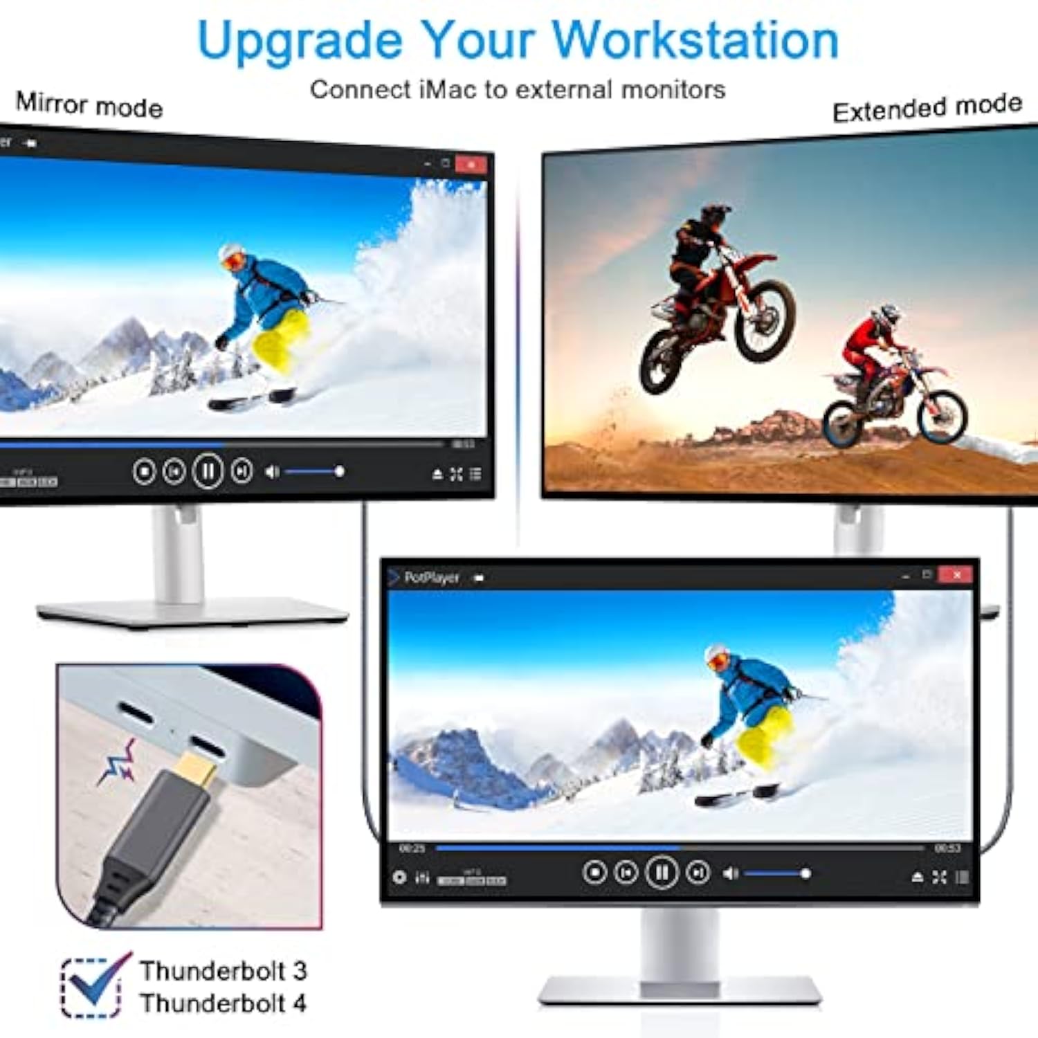 Usb C To Hdmi Cable 6Ft, Preminum 4K Type C (Thunderbolt 3/4) To Hdmi Braided