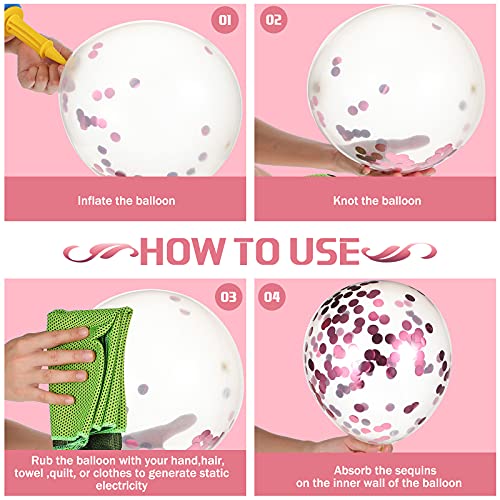 100 Pcs Breast Cancer Awareness Latex Balloons Pink Ribbon Decor