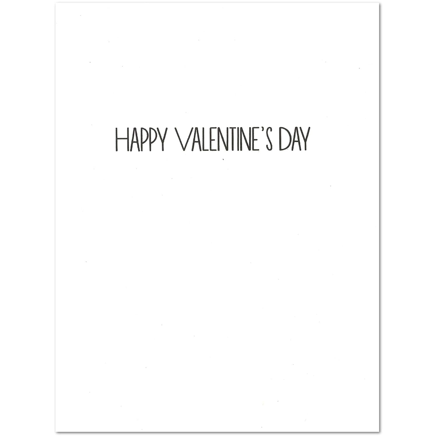 I Luv Ur Face Conversation Heart Millennial Valentine'S Day/Love Card (4.25" X 5.5") By