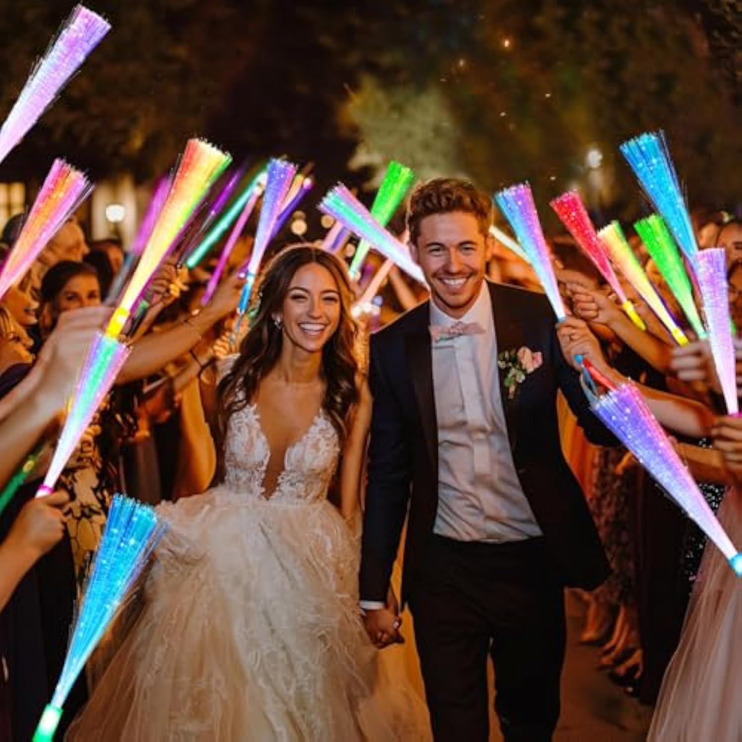 30 Pcs Colorful Glow Wands Bulk Party Supplies for Events and Celebrations