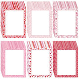 60 Sheets Valentines Stationery Paper Valentine Hearts Stationery Letterhead Paper For Writing Letters Scrapbook Printing Wedding Greeting Cards Invitation Printing 8.5" X 11"