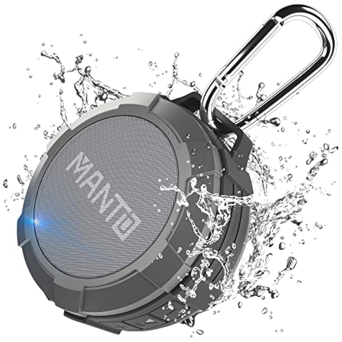 Cuckoo Portable Bluetooth Speaker, Ipx5 Waterproof Wireless Speaker With Stereo Sound, 12H Playtime, Micro Sd Support For Shower, Outdoor, Camping, Hiking