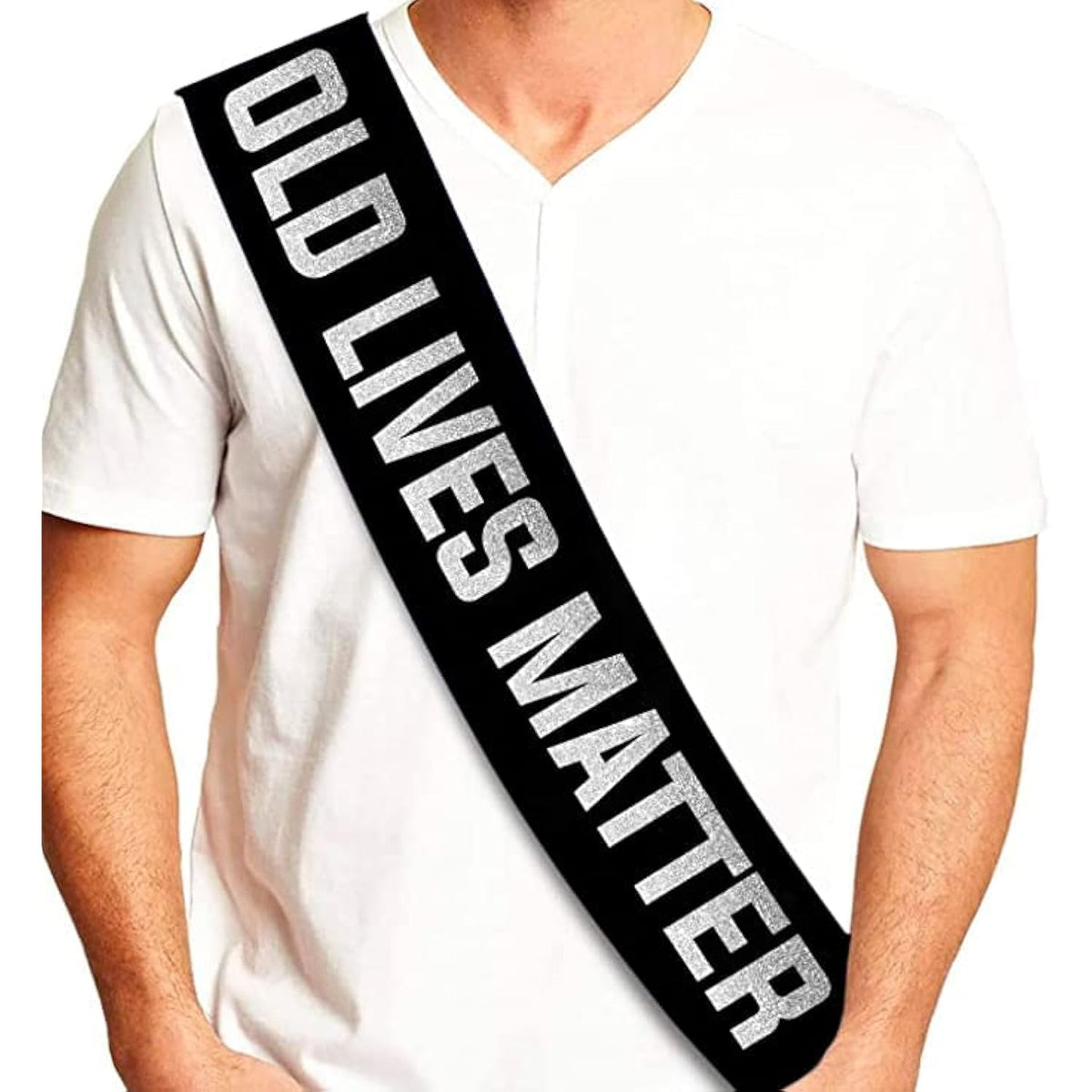 Funny Birthday Party Sash - Birthday And Retirement Party Sash For Him Or Her - Party Decorations, Supplies And Gifts