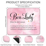 Boss Lady Definition Funny Mouse Pad For Desk, Boss Gifts For Women, Boss Day Gifts For Women, Boss Lady Appreciation Gifts, Thank You Gifts Birthday Gifts For Women Boss Leader Mentor