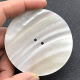 5Pcs Extra Large Iridescent Mother Of Pearl Shell Coat Buttons 50Mm