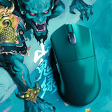 M3V2 8K Wireless Gaming Mouse,Tri-Mode 2.4G/Usb-C/Bluetooth Mouse Up To 26000Dpi,Paw3395 Optical Sensor Lightweight 58G,5 Programmable Button,Computer Mouse For Laptop,Pc,Windows,Mac(Green)