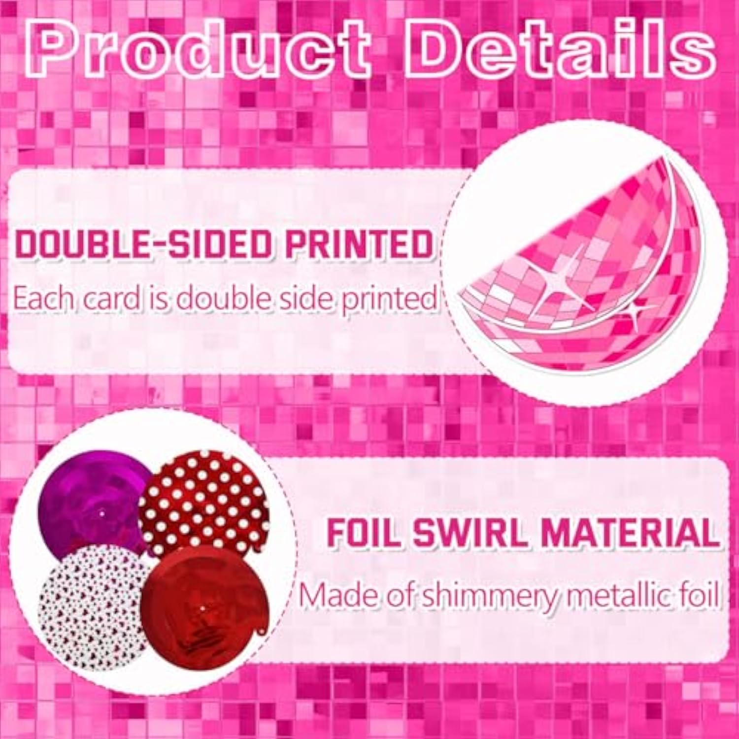 Hot Pink Birthday Party Decorations, Pink Princess Birthday Hanging Decorations, Princess Happy B-Day Banner Decor For Girls Doll Theme Party Cowgirl B-Day Decor