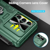Galaxy Z Fold 5 Case with S Pen Holder and Hinge Protection - Premium Phone Case with Belt Clip