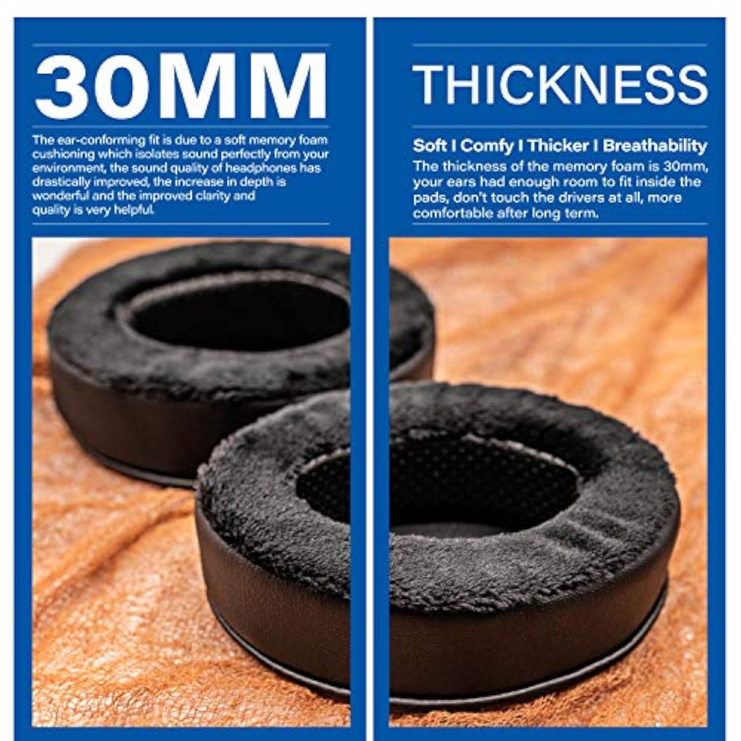 Earpads Compatible With Hs50, Hs60, Hs70, G Pro X, M50, M40, M40X, Cloud 2, Cloud Pro, Cloud Alpha, Cloud Stinger Headphones I Hybrid (Pu/Velour)