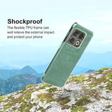 Clear Case For Oneplus 10 Pro Case Shockproof [Hard Pc Back+Soft Tpu Bumper] [Reinforced Corner] [Anti-Yellowing] Support Wireless Charging Protective Phone Case Cover For Oneplus 10 Pro, 2022