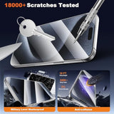 Compatible With Iphone 15 Pro Screen Protector With Auto-Alignment Install Kit (9H Tempered Glass & Hd Clear)(Scratch & Drop Resistance)(Anti-Fingerprint & Case Friendly) 2 Pack