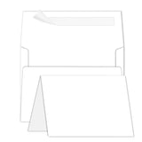 Blank Note Cards And Envelopes 5 X 7 Folded Cardstock And A7 Envelopes Self Seal 100 Pack For Invitations, Wedding, Diy Greeting Cards, Birthday