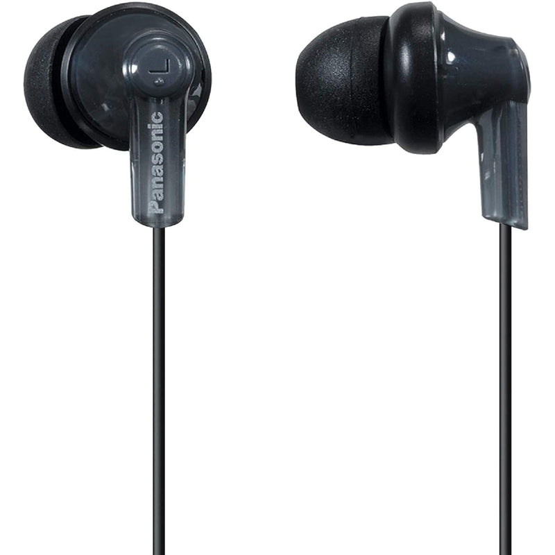 Panasonic ErgoFit Wired Earbuds, In-Ear Headphones with Dynamic Crystal-Clear