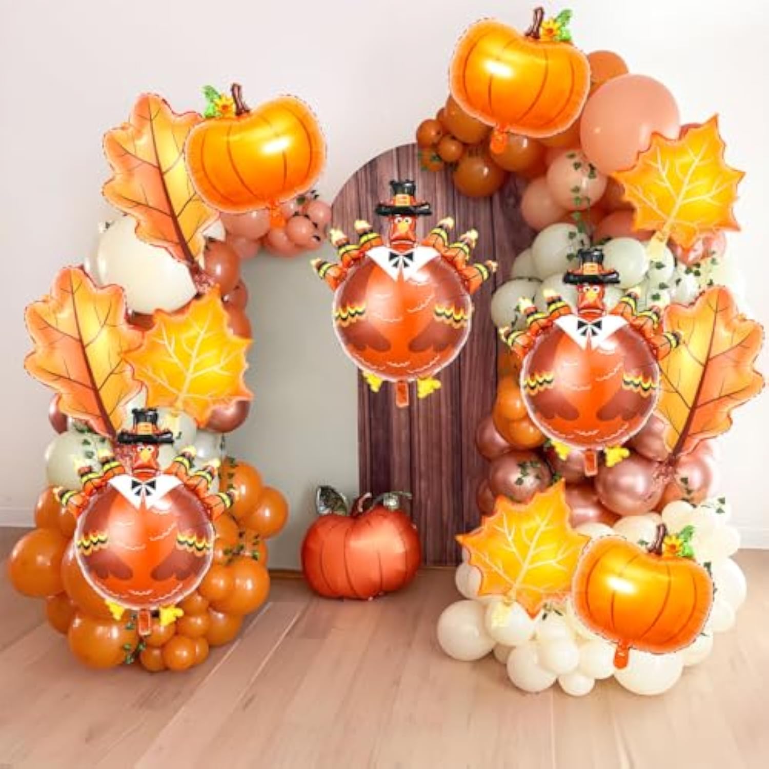 12 Pcs 32 Inch Turkey Foil Balloons Fall Thanksgiving Party Decoration Supplies