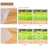 Acrylic Card Box With Lock Gift, Money Holder For Wedding Reception, Anniversary, Birthday & Graduation Decorations (Clear)