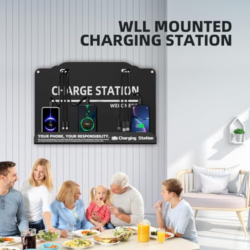 Wall Mounted Cell Phone Charging Station Mobile Phone Charging Station