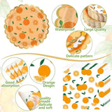400 Pcs Orange Party Supplies For 50 Guest Cutie Is On The Way Disposable Plates Napkin Cup Spoon Fork Knives For Tangerine Summer Outdoor Picnic Birthday Baby Shower Party Supplies