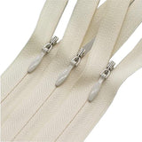 10Pcs 24 Inches Invisible Zippers Conceal Zippers For Sewing, Dress, G