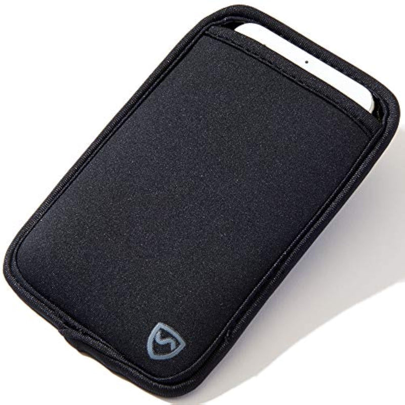 Phone Pouch, Emf Protection Sleeve For Cell Phones Up To 3.25" Wide, Black
