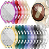 [16 Pack] Compatible With Samsung Galaxy Watch 7 40Mm Screen Protector Case, Soft Tpu Protective Face Covers Bumper Accessories For Women Men (16 Colors, Galaxy Watch7 40Mm)