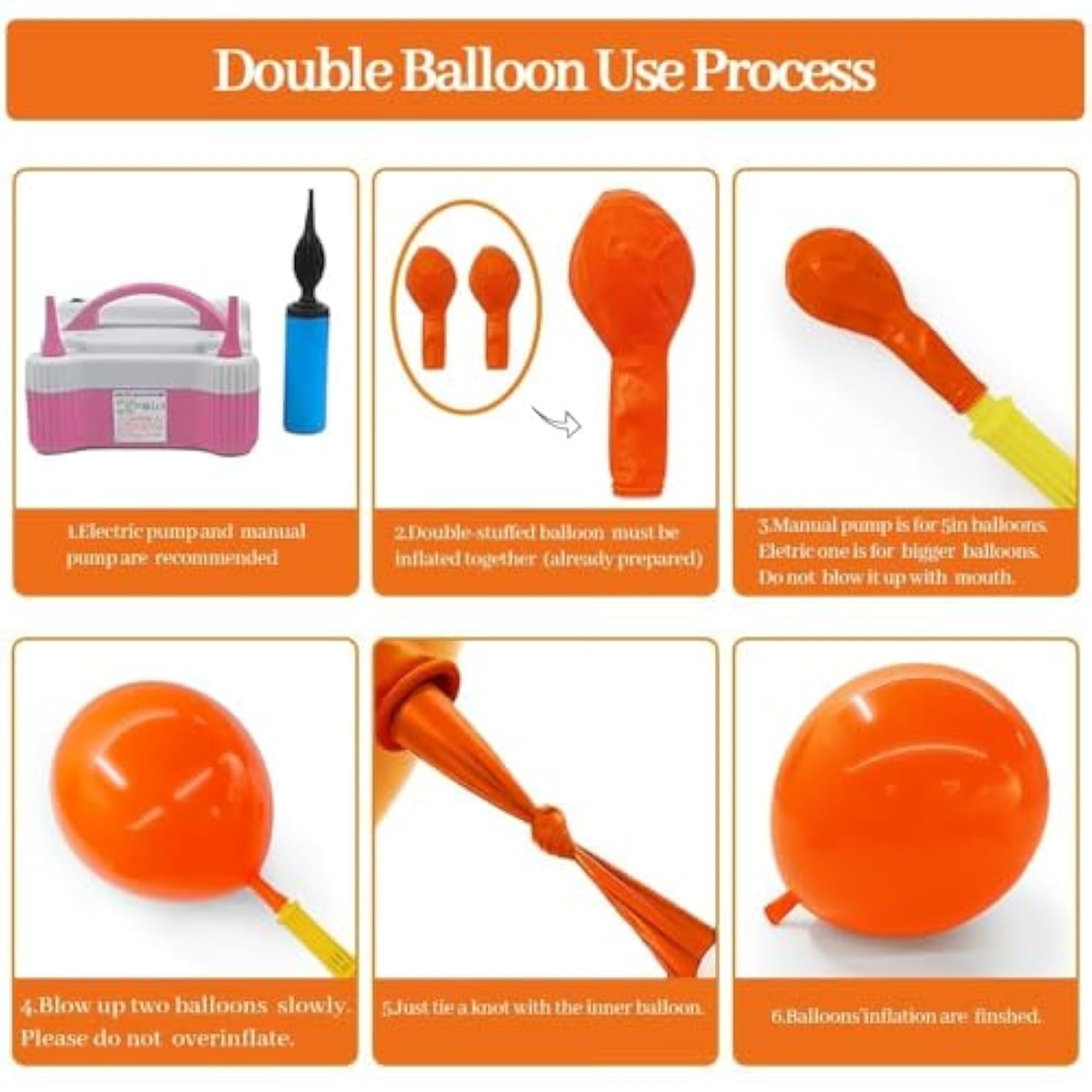 Pink & Orange Balloon Arch Kit: Tropical Party Decor