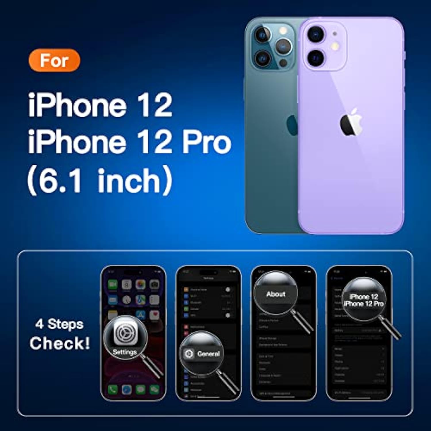 Clear Compatible With Iphone 12 Case/Iphone 12 Pro Case [ Drop Protection] Not Yellowing Shockproof Protective Cover Bumpers Slim Thin Phone Case 6.1 Inch