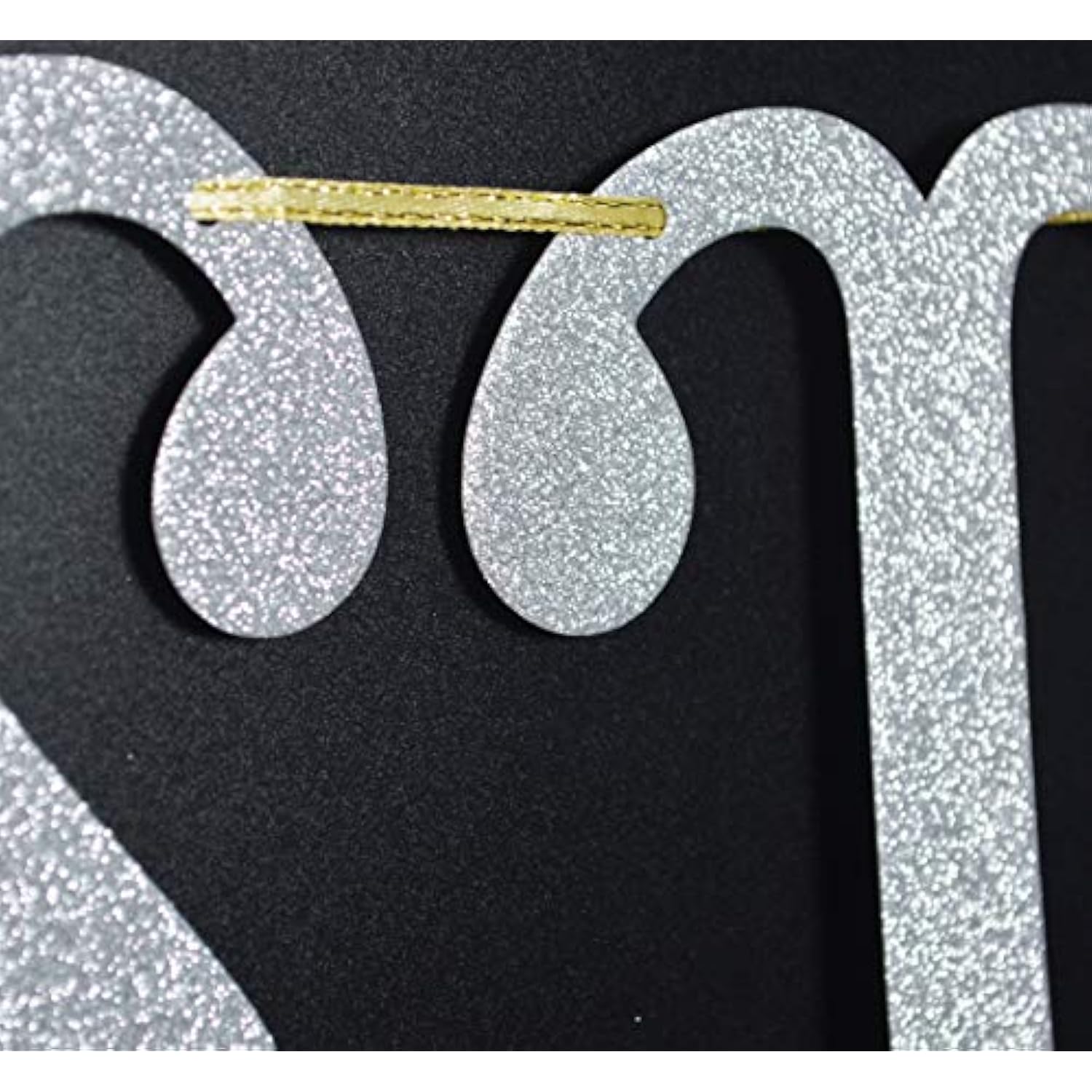 We Still Do Banner For Wedding Anniversary Party Decorations Sign Photo Prop (Silver Glitter)