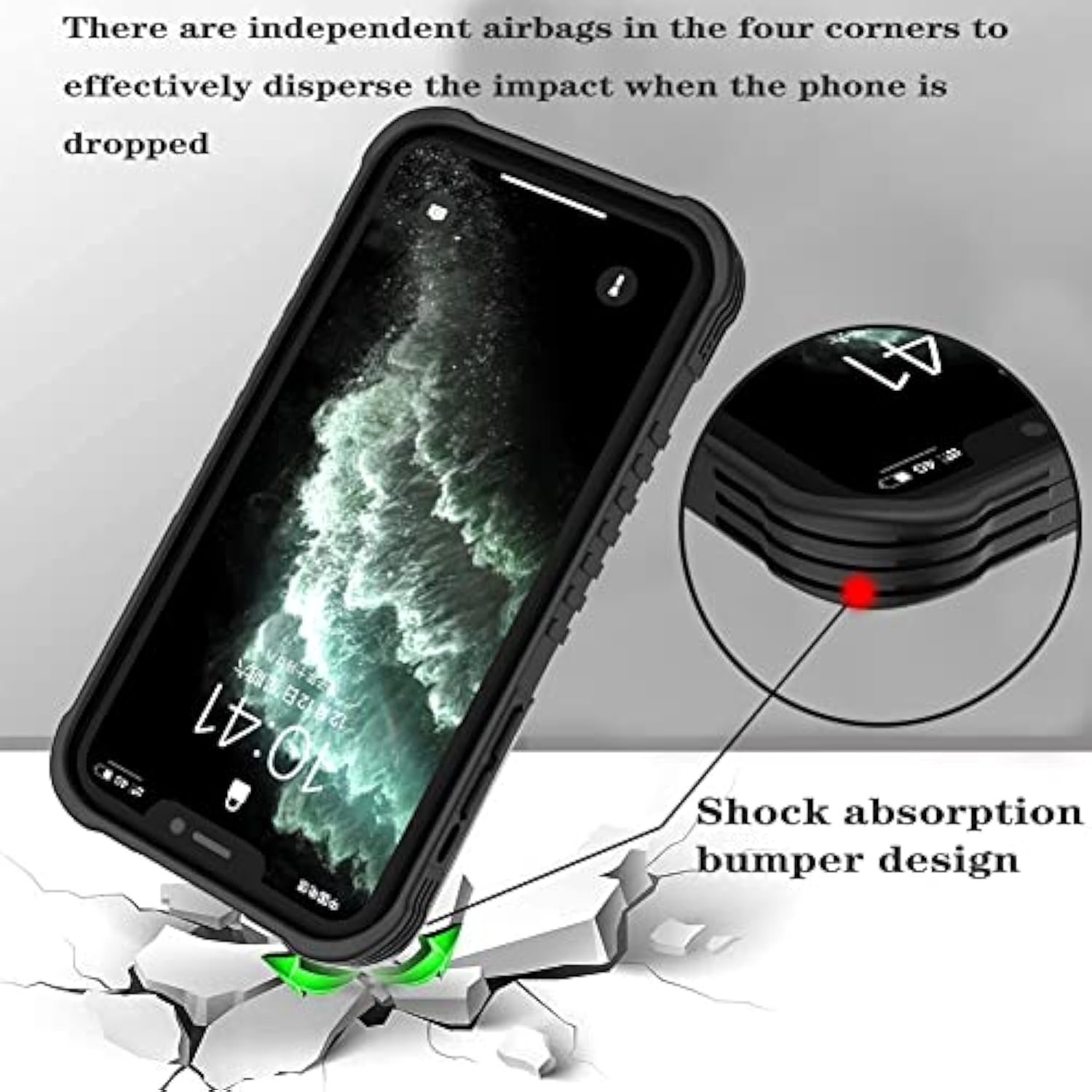 Compatible With Iphone 14 Case Iphone 13 Case [Shockproof Bumper] [Anti-Scratch] [Anti-Slip] Heavy Duty Protection Cover For Boys Kids Men - Gamer Play Game Win Easter