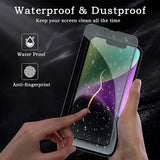 [2+2 Pack] Privacy Screen Protector for iPhone 14, Anti-Spy Shatterproof Tempered Glass with Camera Lens Tempered Glass 9H Hardness Bubble Free