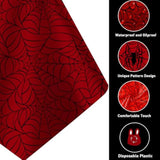 4Pcs 2In1 Spider Birthday Party Decorations Tablecloth, 54" X 108" Super Hero Table Cloth Disposable Rectangle Plastic Table Cover For Kids Baby Shower Wedding Party Supplies