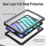Ipad Mini 6 2021 (6Th Generation) Waterproof Case,Underwater Protective Dustpr