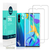 For Huawei P30 Pro (2 Pcs) Screen Protector,Flexible Tpu Film,With 1Pc Camera Lens Protector,1Pc Back Film,Bubble Free[Easy To Install]